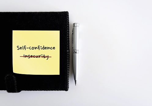 On White Copy Space Background Pen And Notebook With Text Note ...