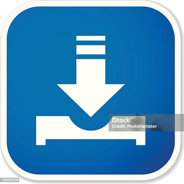 Download M Aufkleber Stock Vektor Art und mehr Bilder von Bekommen - Bekommen, Blau, ClipArt