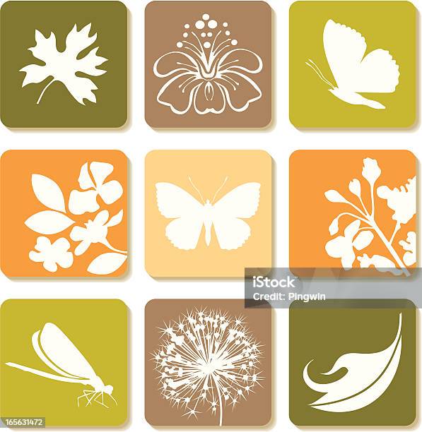 Spring Collection Stock Illustration - Download Image Now - Animal, Apple Blossom, Beauty In Nature