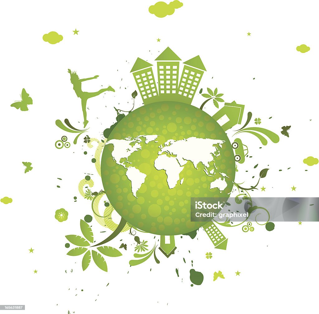 Green Kula - Grafika wektorowa royalty-free (Abstrakcja)
