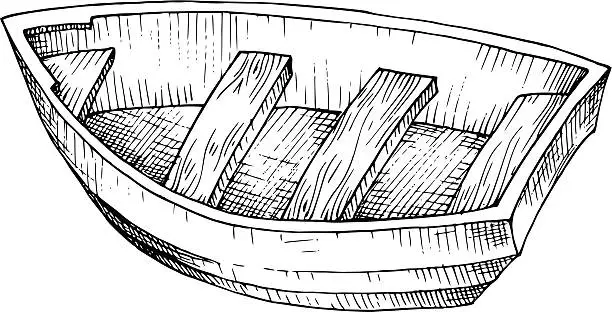 Vector illustration of Boat