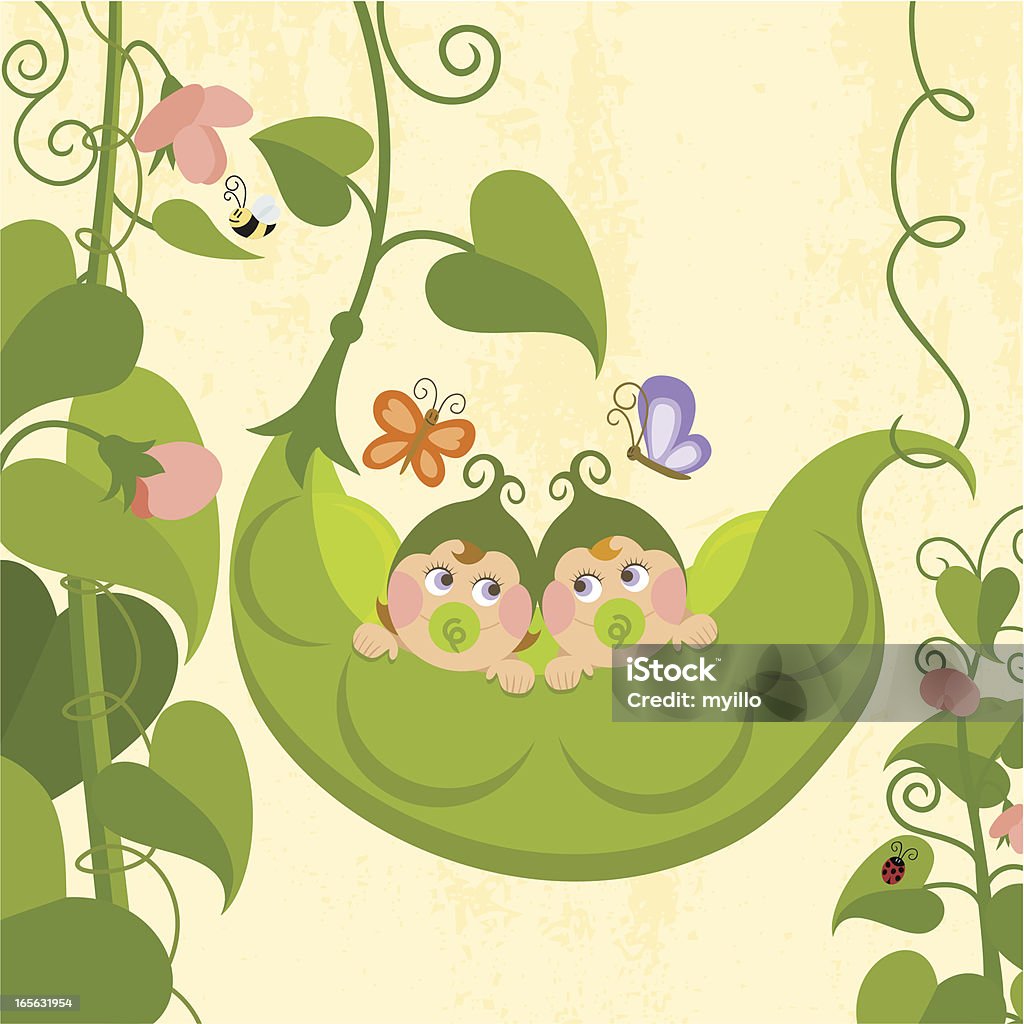 Sweet pea "(Serie - Lizenzfrei Baby Vektorgrafik