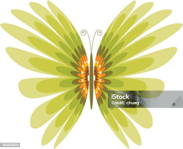 Spring Butterfly Stock Illustration - Download Image Now - Vibrant ...