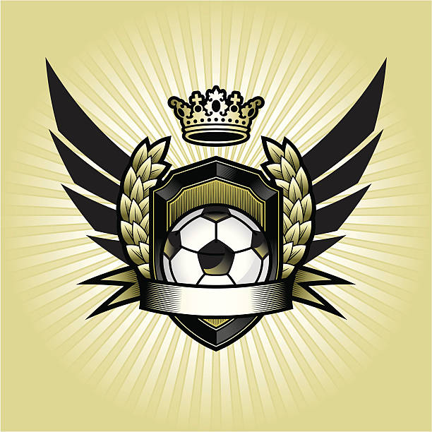 Emblème de football - Illustration vectorielle