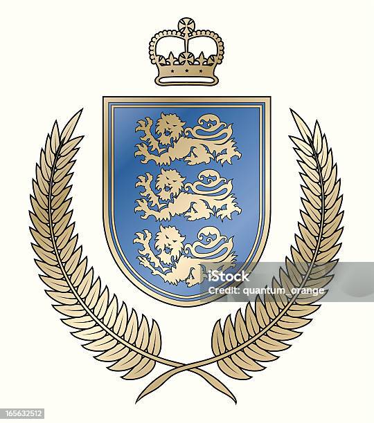 Coat Of Arms Stock Vektor Art und mehr Bilder von Löwe - Großkatze - Löwe - Großkatze, Wappen, Krone - Kopfbedeckung