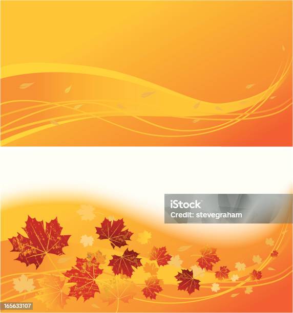 Autumn Swirl Background Stock Illustration - Download Image Now - Autumn, Backgrounds, Gold Colored