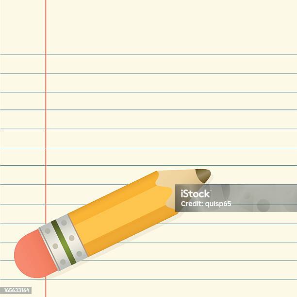 연필 및 종이 0명에 대한 스톡 벡터 아트 및 기타 이미지 - 0명, 교육, 단일 객체