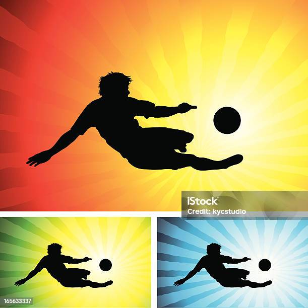 Football Volley Vecteurs libres de droits et plus d'images vectorielles de Activité - Activité, Adulte, Agilité