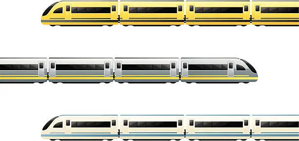 Vector illustration of Train