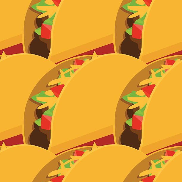 Taco Background Frame 4,000+ Tacos Backgrounds Stock Illustrations, Royalty-Free Vector ...
