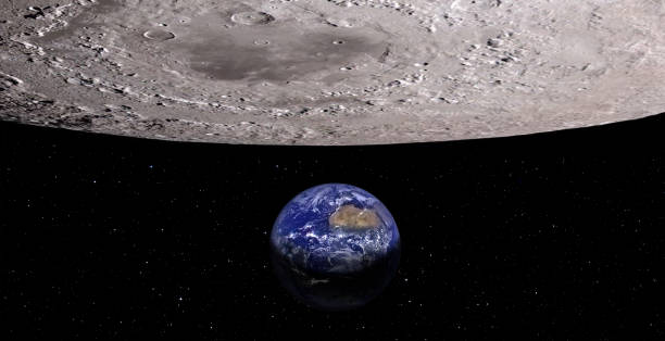 istock The Earth as Seen from the Surface of the Moon 1656340331