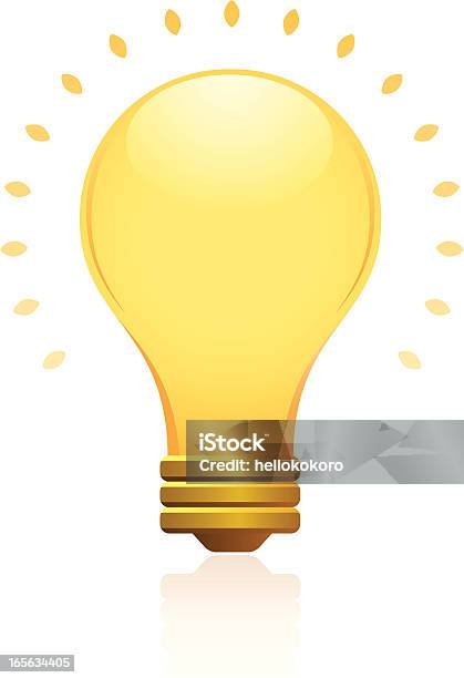 Bright Light Stock Illustration - Download Image Now - Business, Creativity, Electricity