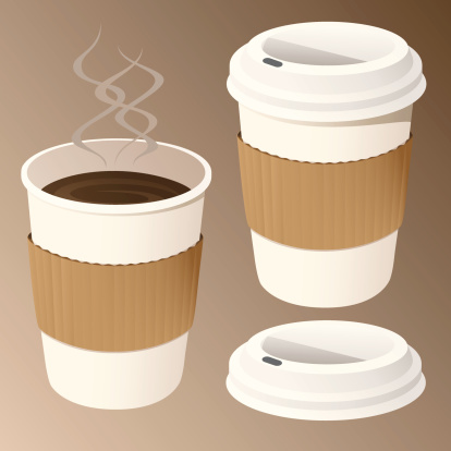 Coffee in Disposable Cups