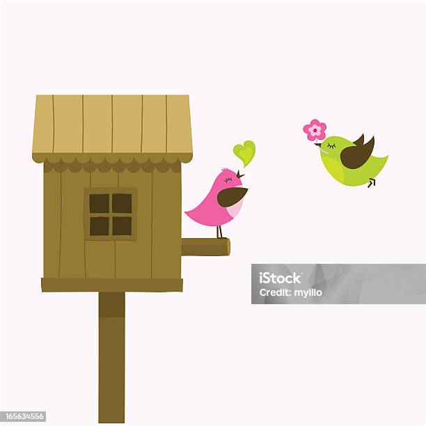 Zurück Zur Startseite Stock Vektor Art und mehr Bilder von Vogelhäuschen - Vogelhäuschen, Vogel, Vektor