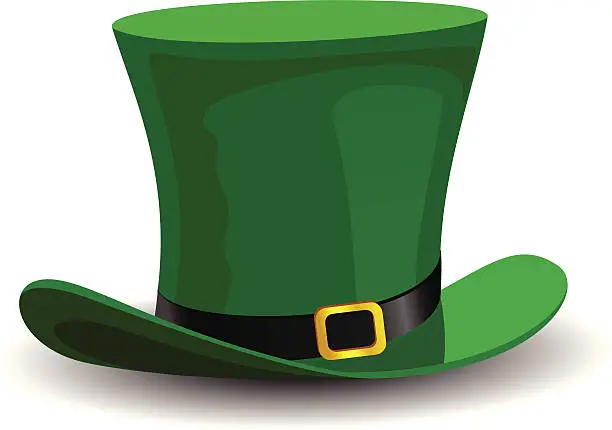 Vector illustration of St. Patrick's Hat