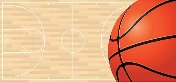 Basketball-Hintergrund – Vektorgrafik