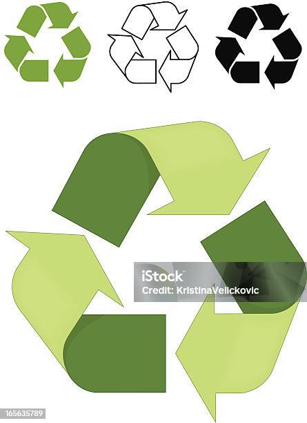 Recycling Symbol Stock Vektor Art und mehr Bilder von Recycling - Recycling, Tag, Globus