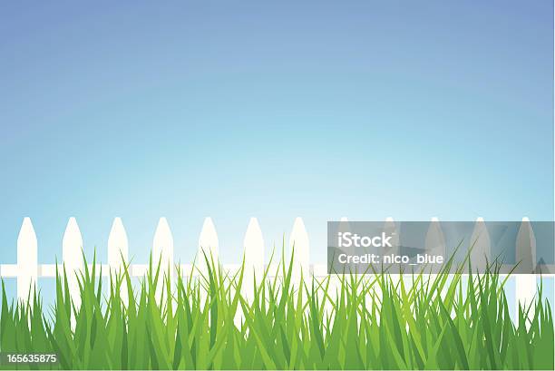 Bianco Steccato - Immagini vettoriali stock e altre immagini di Ambientazione esterna - Ambientazione esterna, Ambientazione tranquilla, Bianco