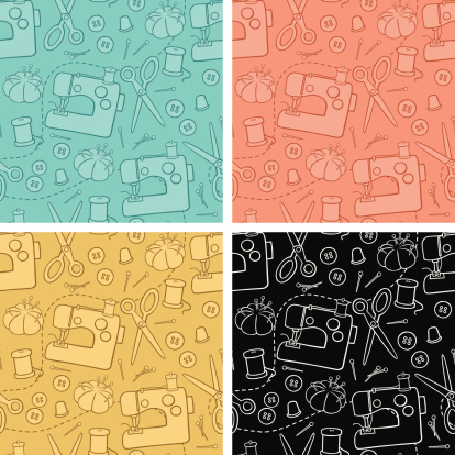 Sewing Background Pattern