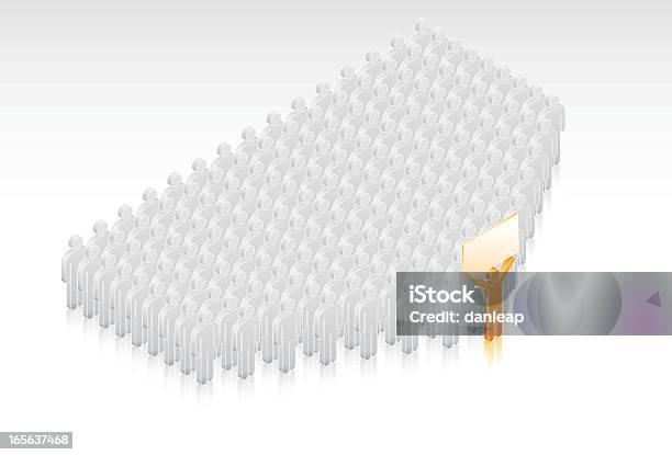 Liderança - Arte vetorial de stock e mais imagens de Conceito - Conceito, Conceitos e tópicos, Elemento de desenho