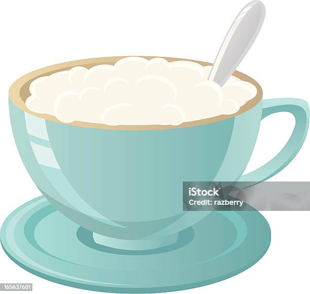 Vetores de Com Espuma De Cappuccino Quente e mais imagens de Bebida com espuma - Bebida com espuma, Café - Bebida, Bebida