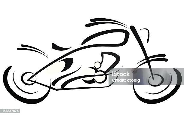 Vetores de Locação De Racer e mais imagens de Motocicleta - Motocicleta, Velocidade, Arte Linear
