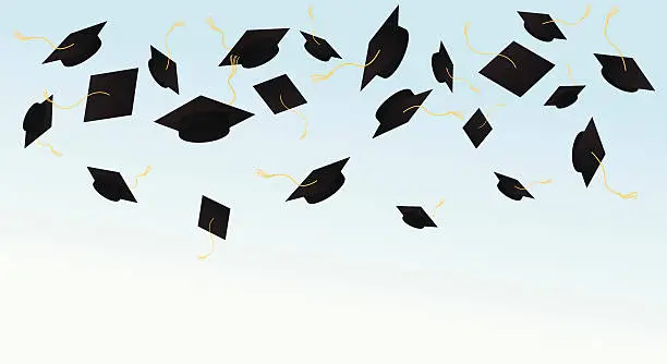 Vector illustration of Graduation Celebration