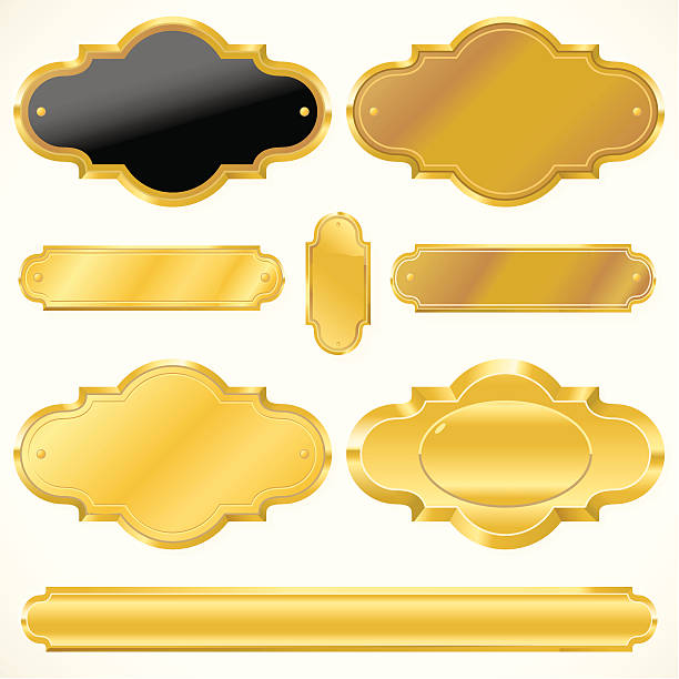 Golden Sign http://dl.dropbox.com/u/38654718/istockphoto/Media/download.gif award plaque stock illustrations