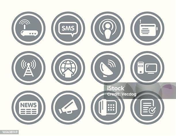 通信およびワイヤレスのアイコンセット - GUIのベクターアート素材や画像を多数ご用意 - GUI, つながり, アイコン