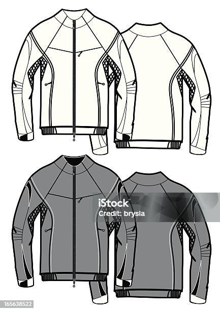 Softshell Stock Vektor Art und mehr Bilder von Jacke - Jacke, Sakko, Umrisslinie