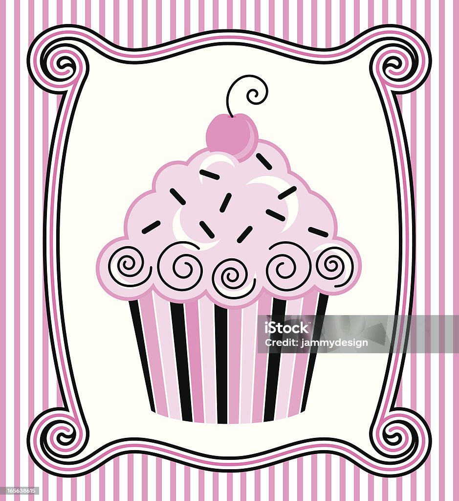 Boutique de Cupcake - clipart vectoriel de Aliments et boissons libre de droits