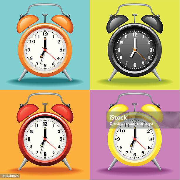 Icon Set Watches Stock Illustration - Download Image Now - Alarm Clock, Clock, Clock Face