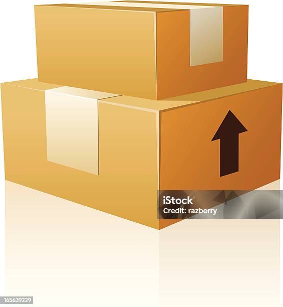 Boxen Stock Vektor Art und mehr Bilder von ClipArt - ClipArt, Dreidimensional, Form