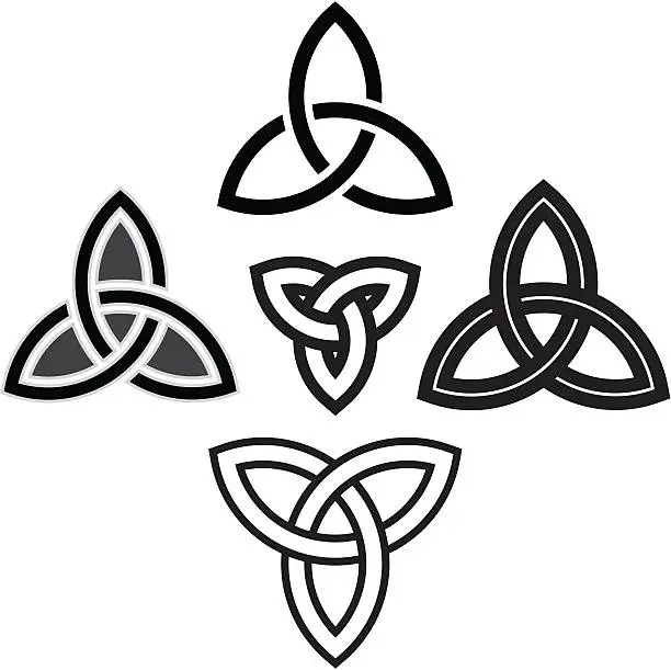 Vector illustration of Celtic Knotwork