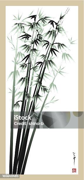 4 つの男性の竹の花 - 竹のベクターアート素材や画像を多数ご用意 - 竹, 美術, 枠