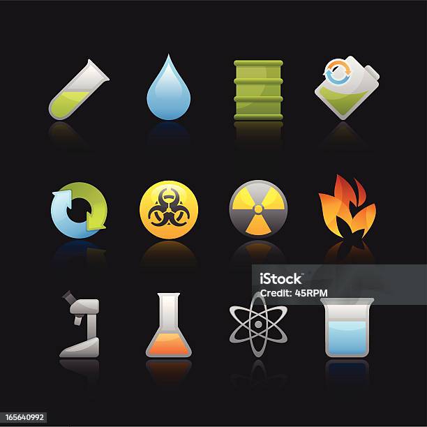 Matte Series Icon Chemistry Stock Illustration - Download Image Now - Chemical, Chemistry, Chemistry Class