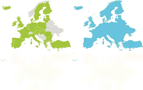 Vector illustration of European Union