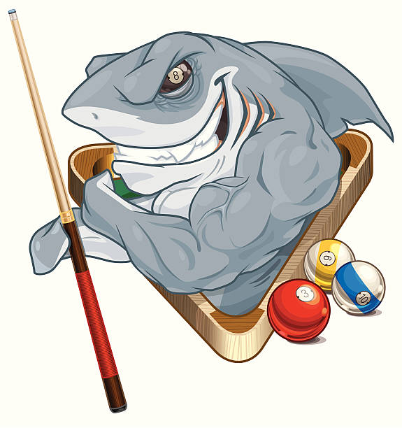 450+ Pool Shark Stock Illustrations, Royalty-Free Vector ...