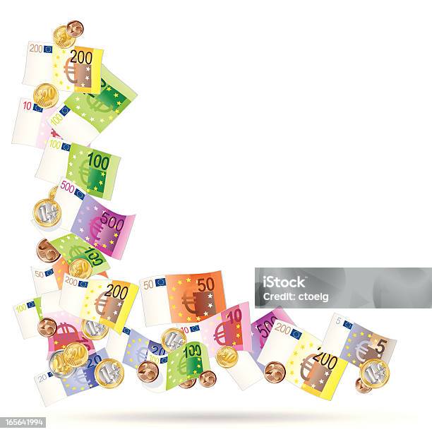 앵글을 만든 유로 지급어음 500 유로 지폐에 대한 스톡 벡터 아트 및 기타 이미지 - 500 유로 지폐, 유럽 연합 통화, 유럽연합 화폐 단위