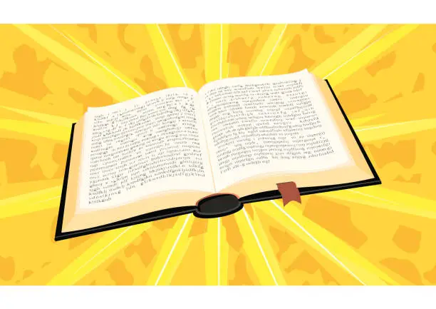 Vector illustration of Bible