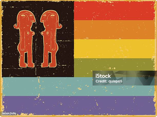Lesbica Orgoglio Bandiera - Immagini vettoriali stock e altre immagini di Adulto - Adulto, Arcobaleno, Bandiera
