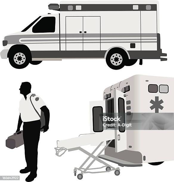 Paramedicambulance - 救急救命士のベクターアート素材や画像を多数ご用意 - 救急救命士, シルエット, 救急車