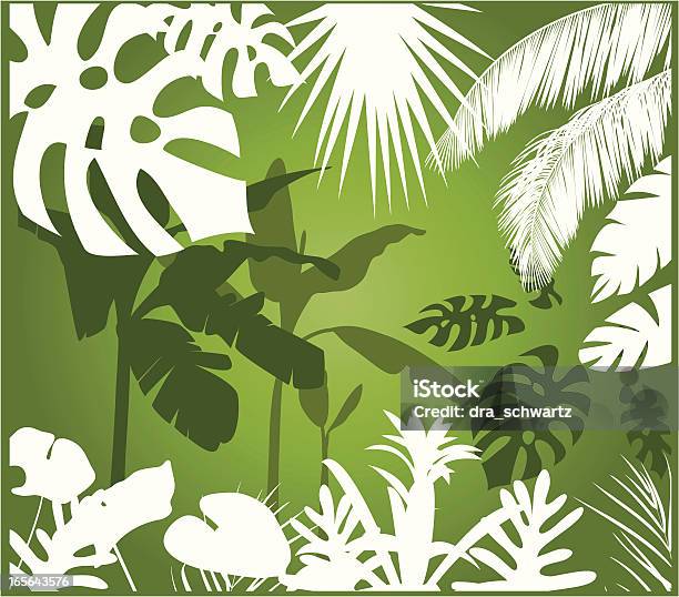 Tropic 배경기술 바나나 나무에 대한 스톡 벡터 아트 및 기타 이미지 - 바나나 나무, 0명, 나무
