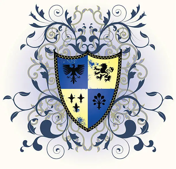 Vector illustration of Coat of Arms