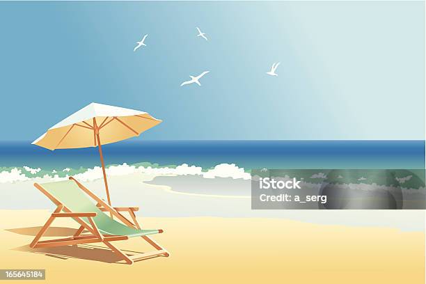 Sea Stock Illustration - Download Image Now - Beach, Summer, Backgrounds