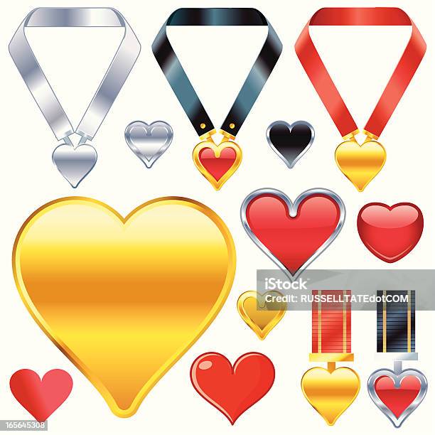 Have A Heart Vecteurs libres de droits et plus d'images vectorielles de Coeur - Symbole d'une idée - Coeur - Symbole d'une idée, Médaille - Récompense, Or - Couleur