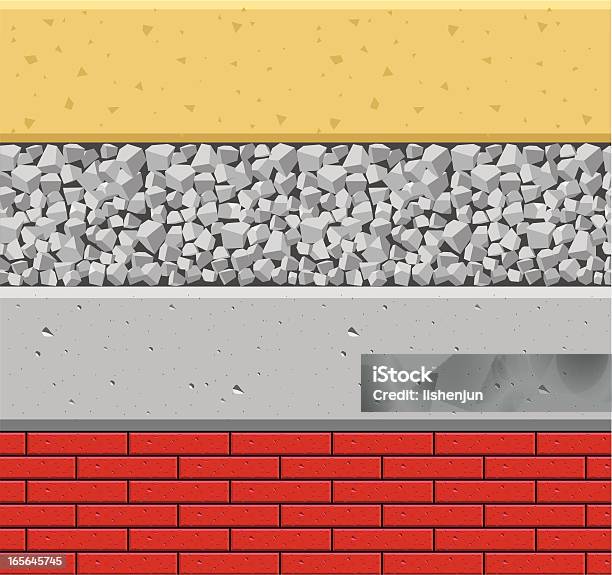 Material Stock Vektor Art und mehr Bilder von Schottergestein - Schottergestein, Illustration, Vektor