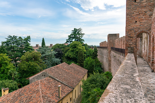 Medieval walled city Cittadella, Padova, Italy