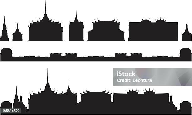 Ilustración de Gran Palacio De Bangkok y más Vectores Libres de Derechos de Bangkok - Bangkok, Panorama urbano, Aire libre