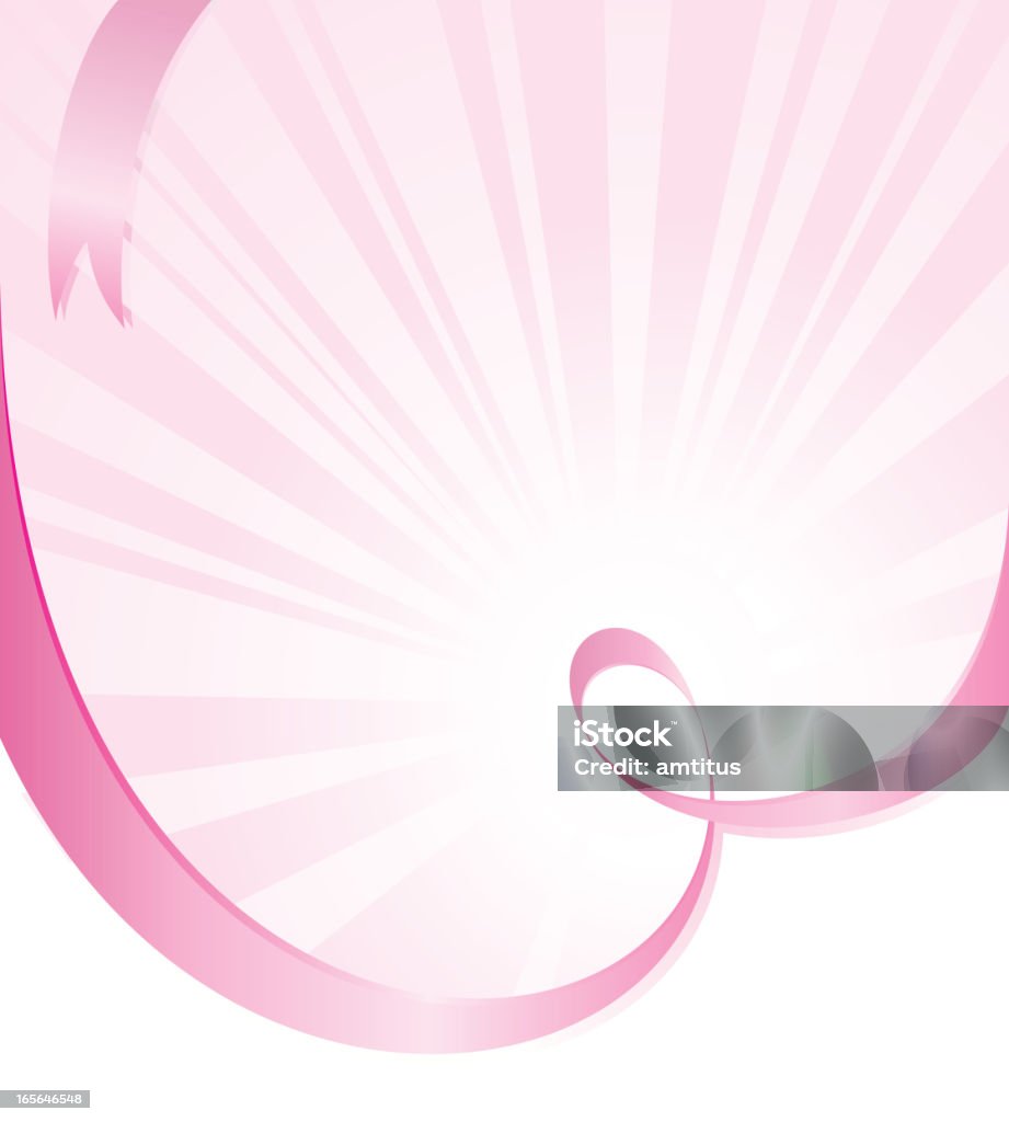 Lutte contre le cancer du sein bg - clipart vectoriel de Cancer du sein libre de droits